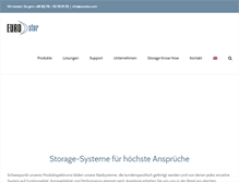 Tablet Screenshot of eurostor.com